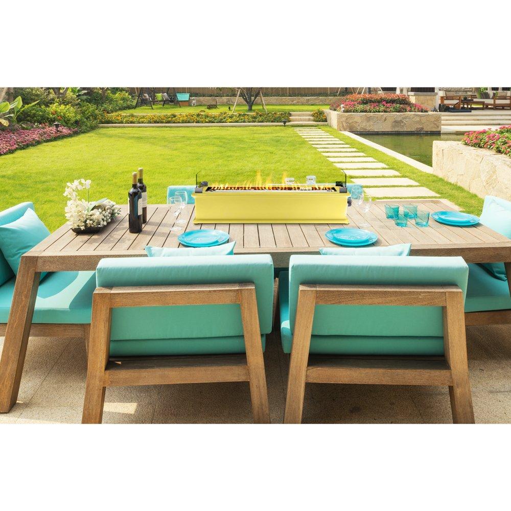 Loom X Blossom 28in Tabletop Fire Pit - Pineapple