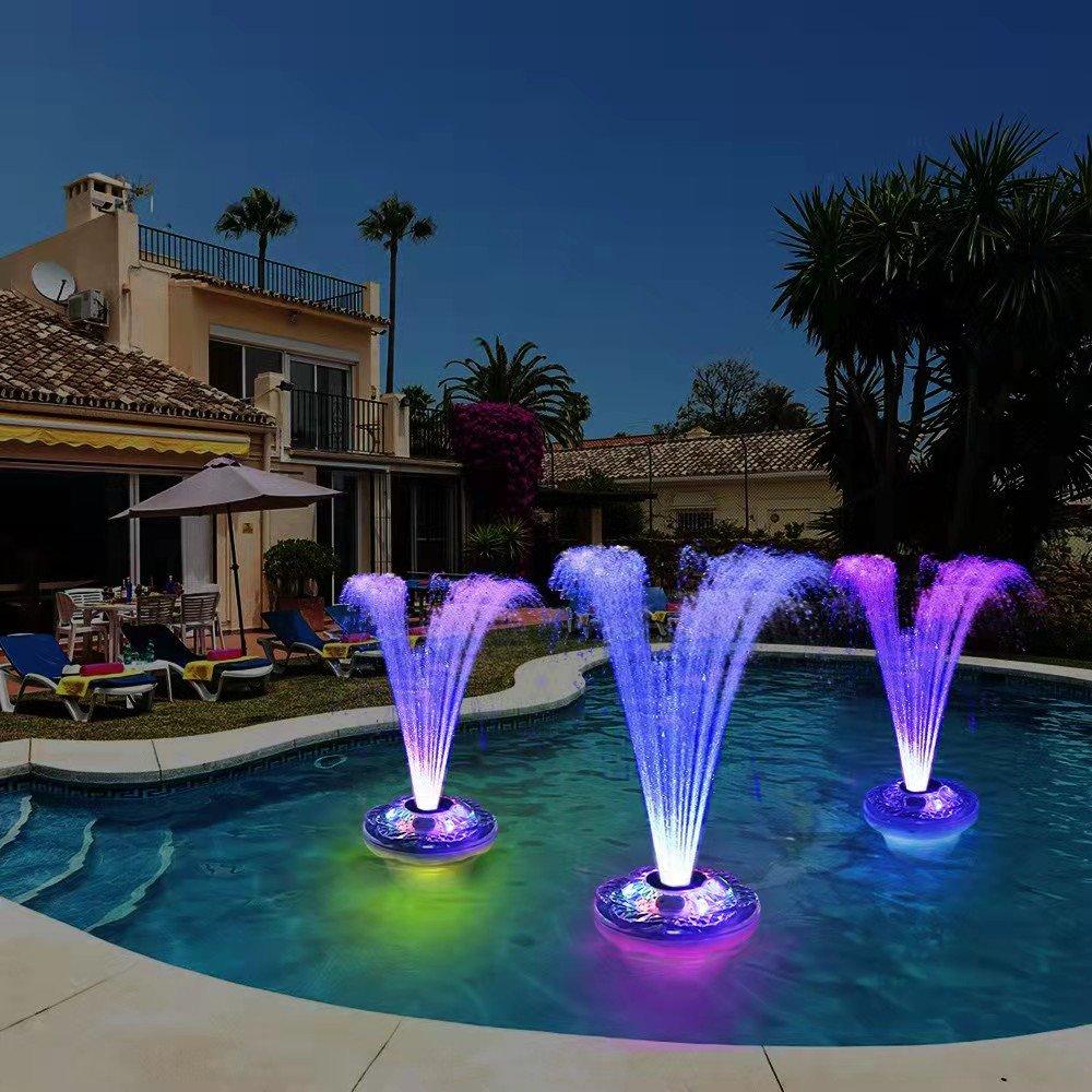 FLOATING SPRAY LIGHT FOUNTAIN