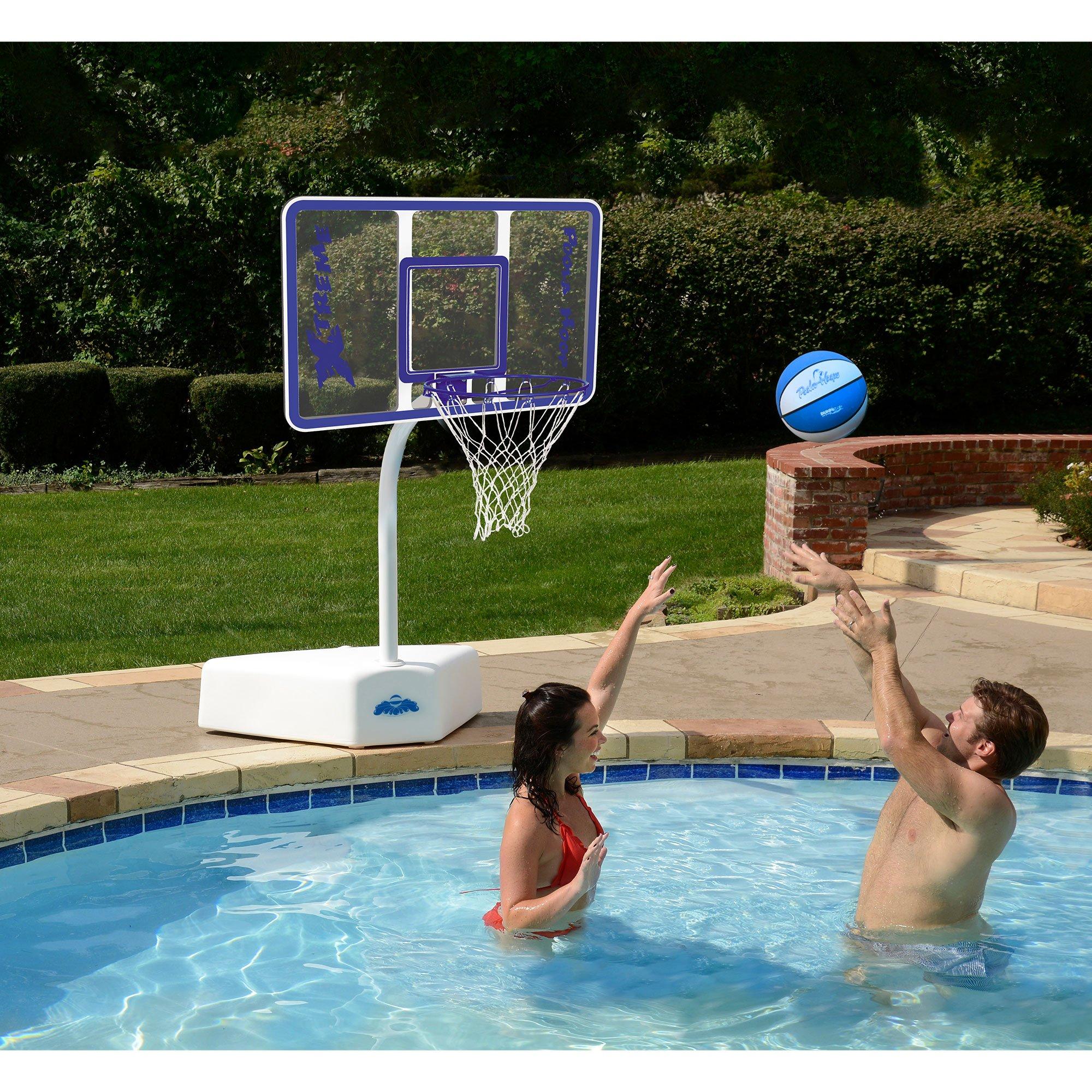 Dunn-Rite - Poola Hoop Pool Basketball Set with Net and Ball
