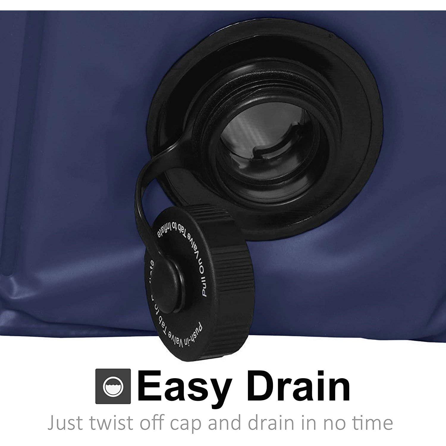 Large Round Portable Pet Pool, Blue, 47 in. x 12 in.