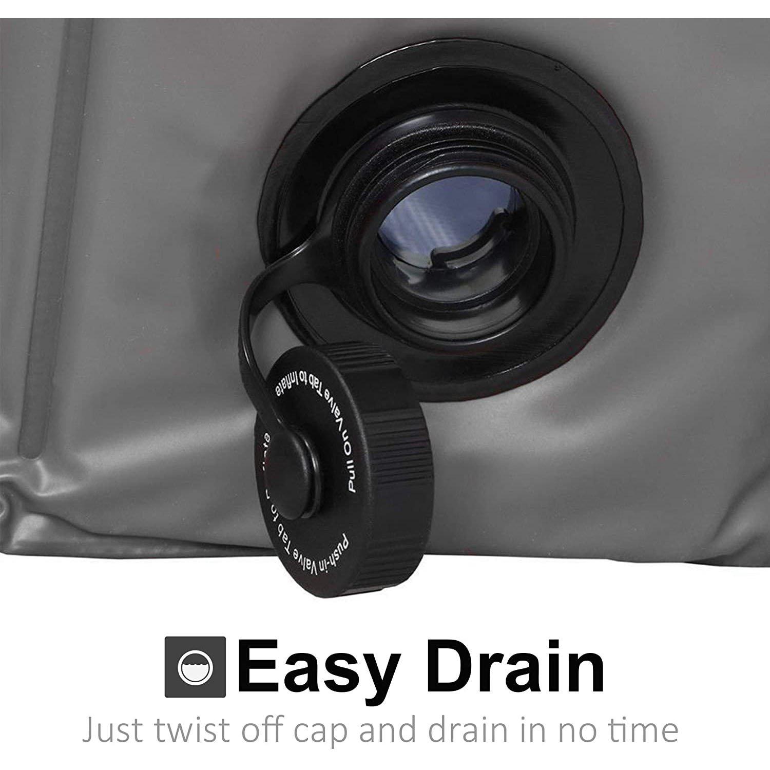 Medium Round Portable Pet Pool, Gray, 32 in. x 8 in.