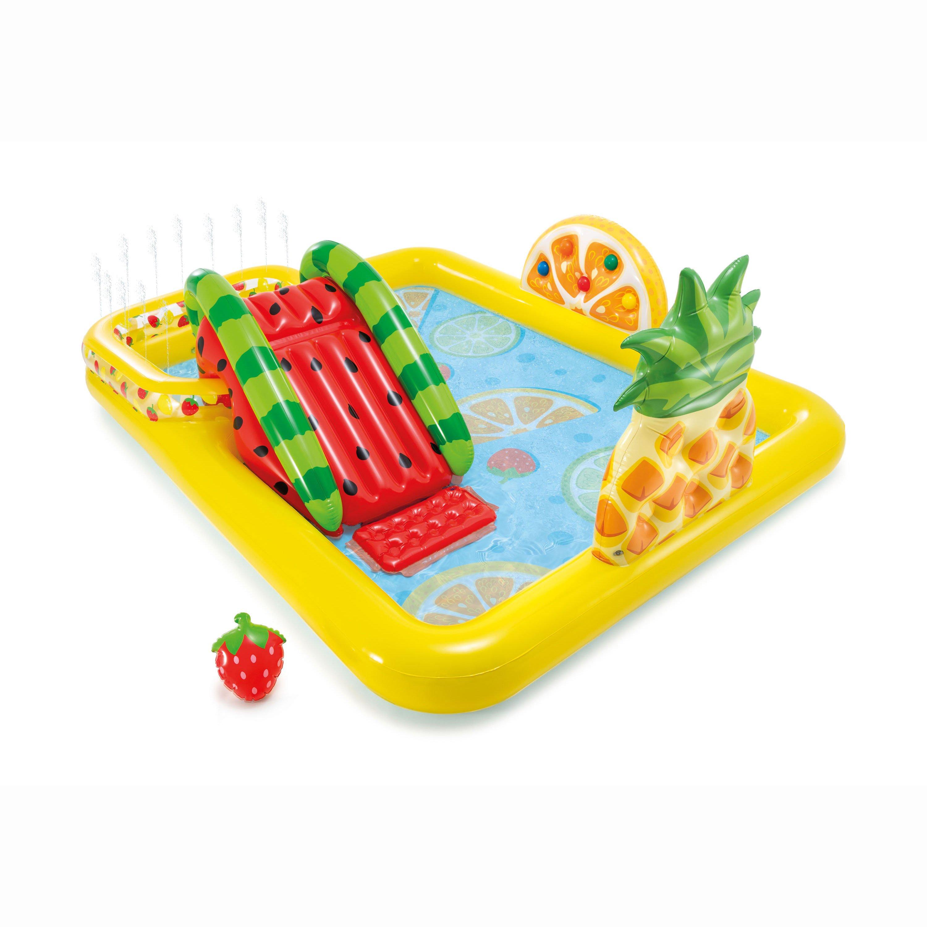 Fun and Fruity Inflatable Pool Play Center