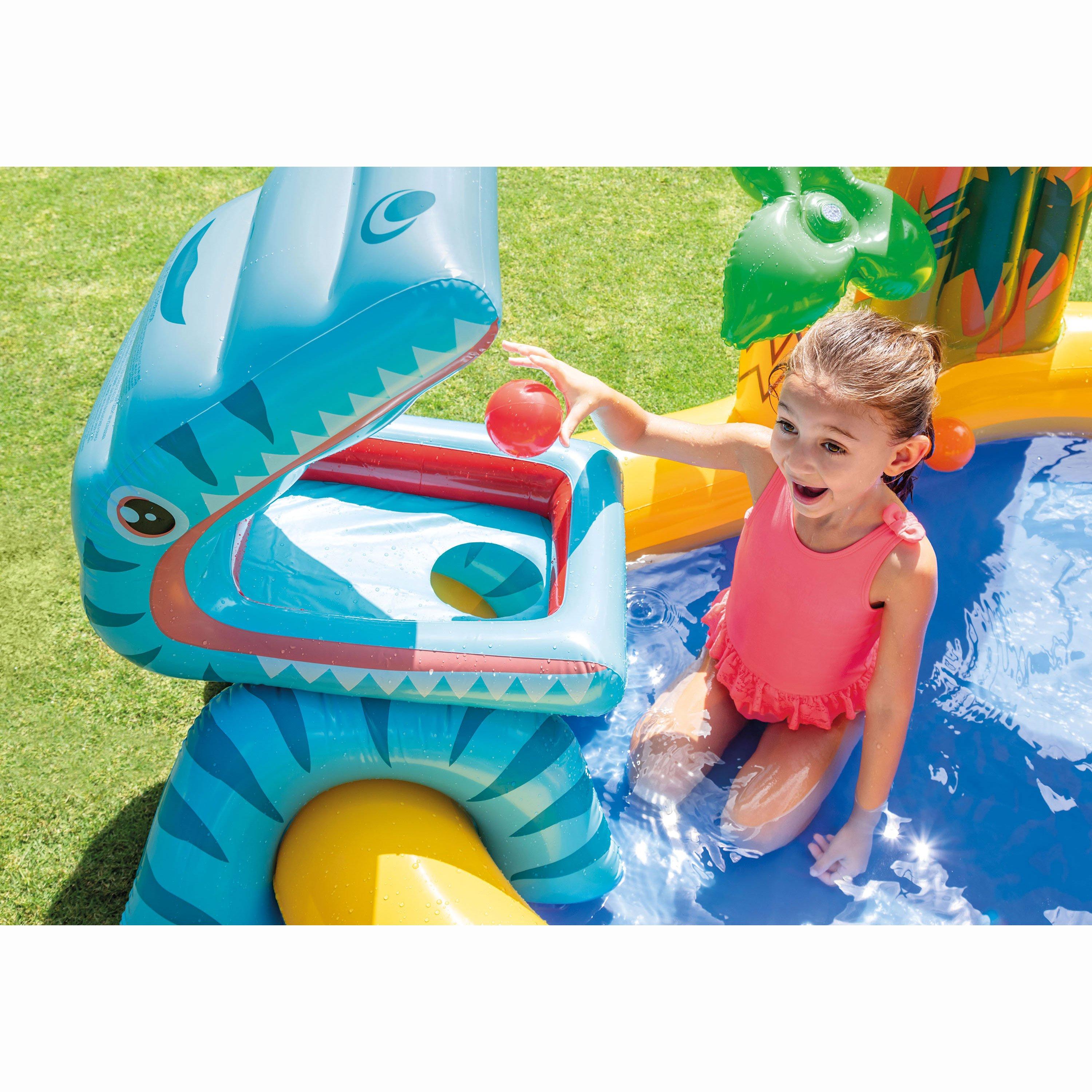 Dinosaur Inflatable Pool Play Center