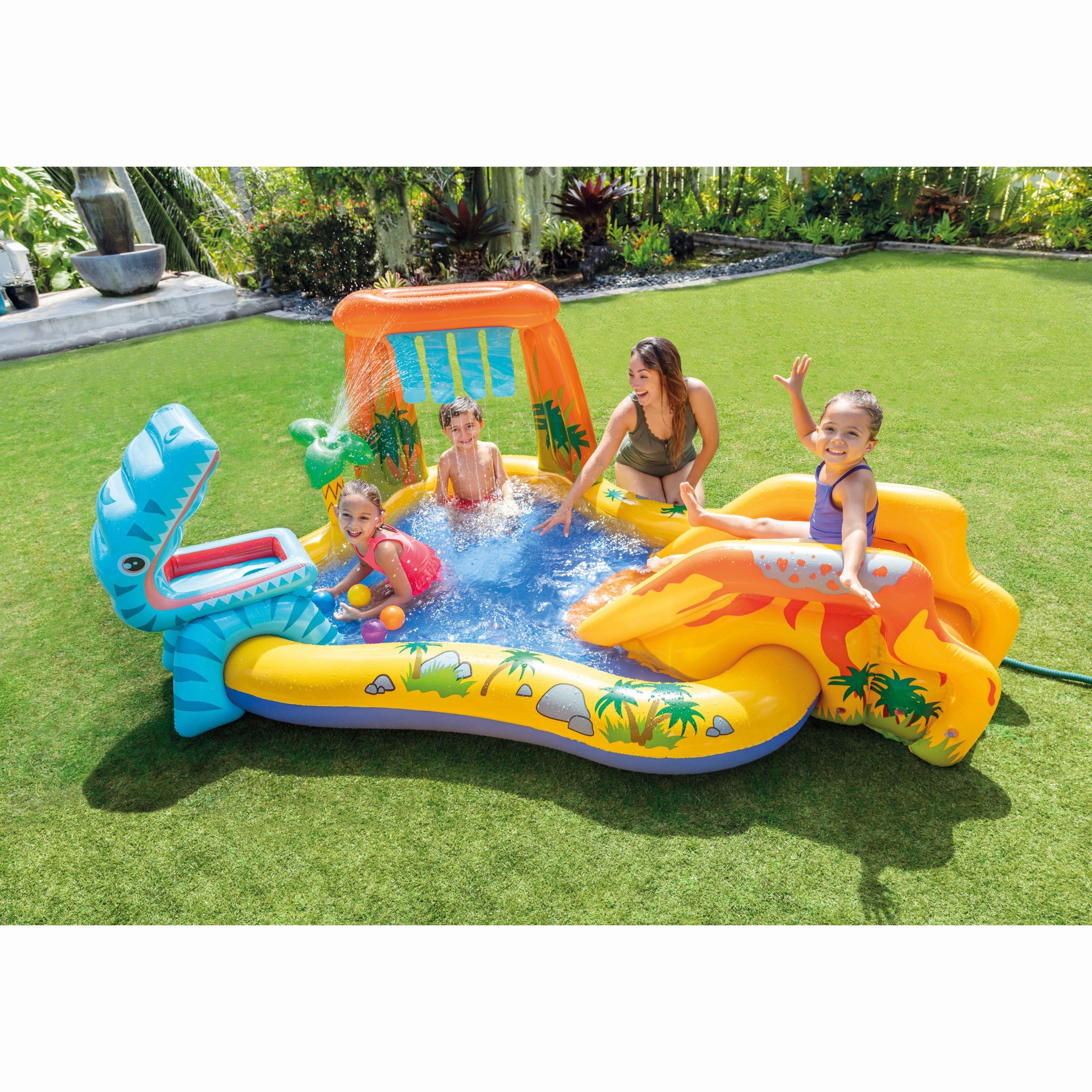 Intex Dinosaur Inflatable Pool Play Center Leslie's Pool Supplies