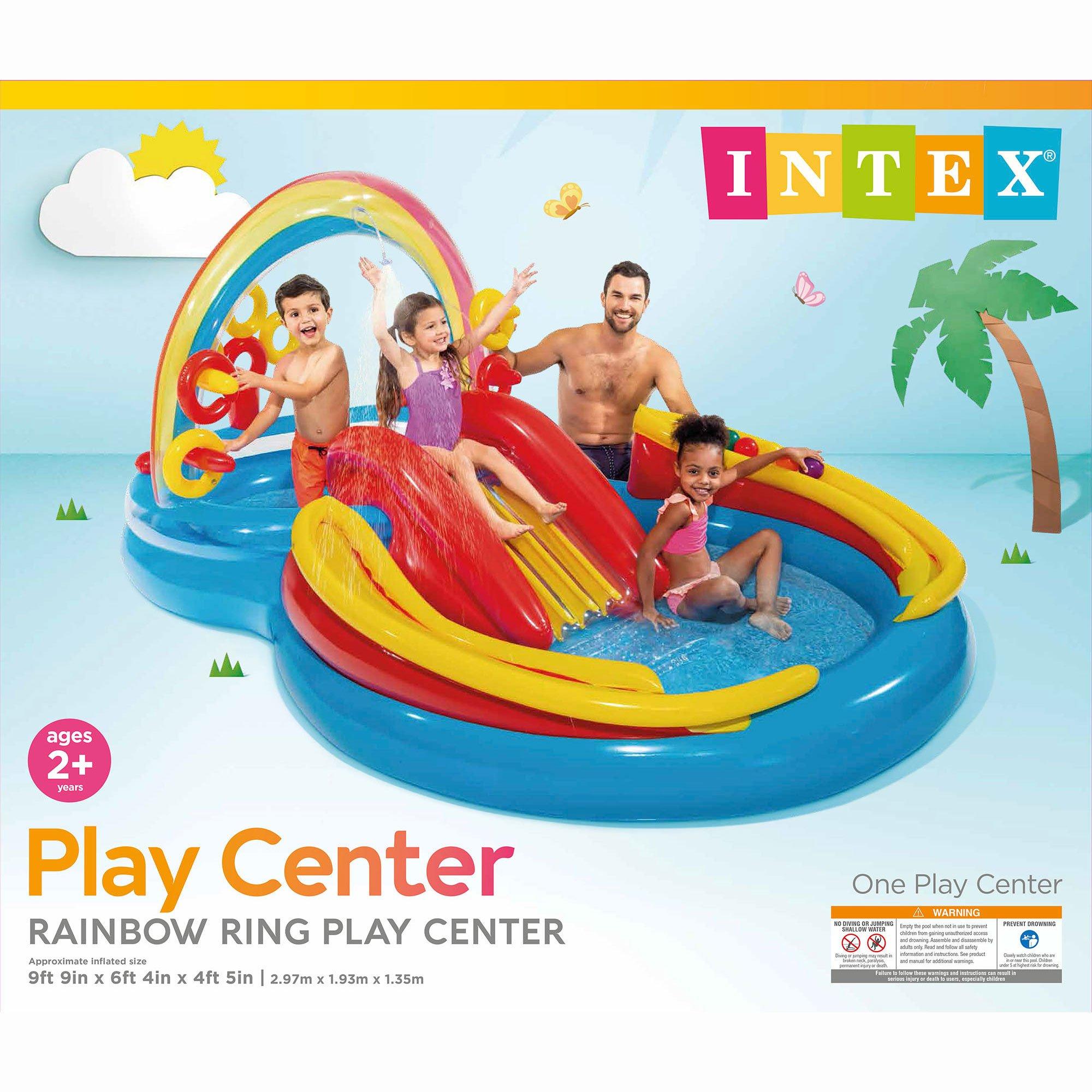 Intex  Rainbow Ring Playcenter