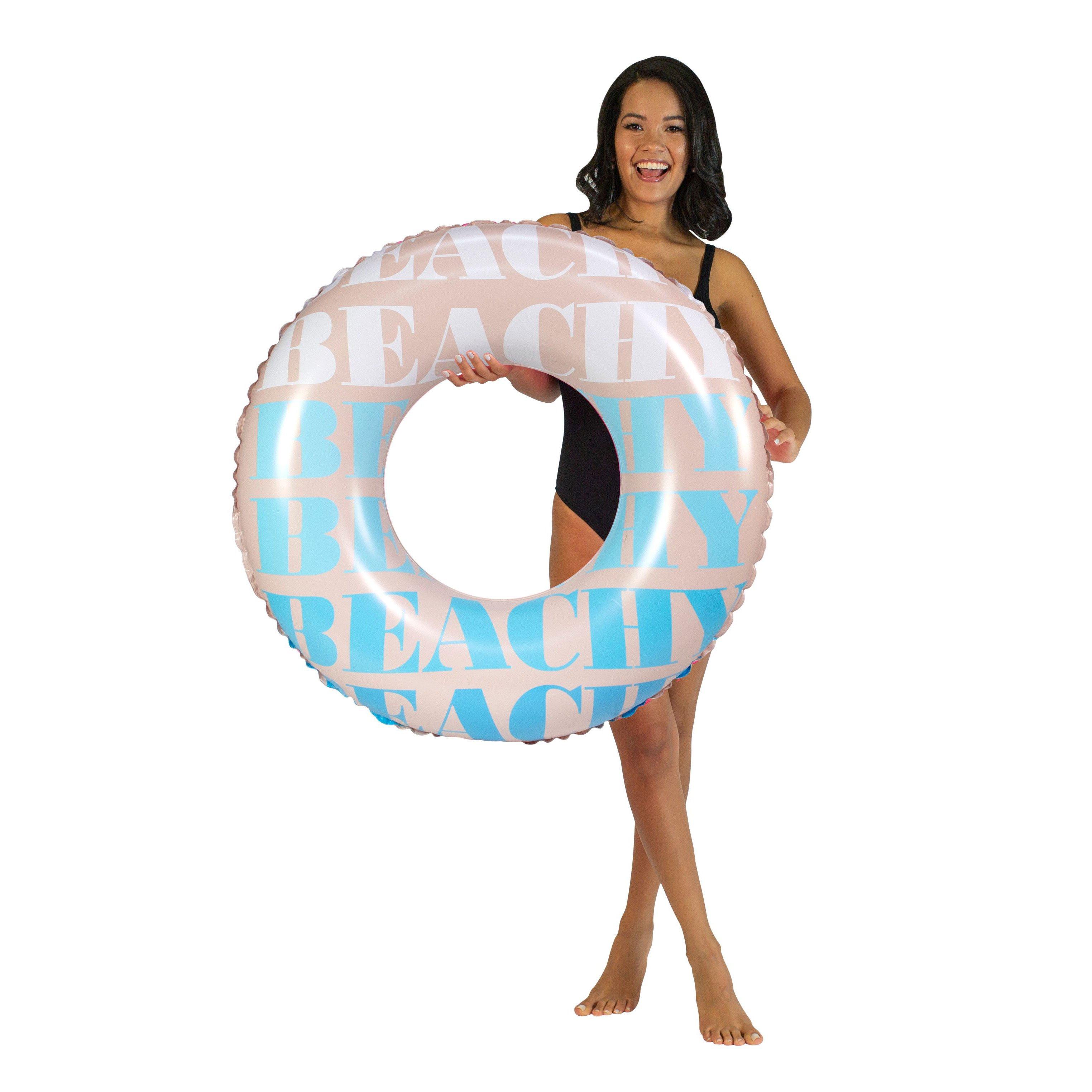 Good Vibes Beachy 36" Inflatable Pool Tube