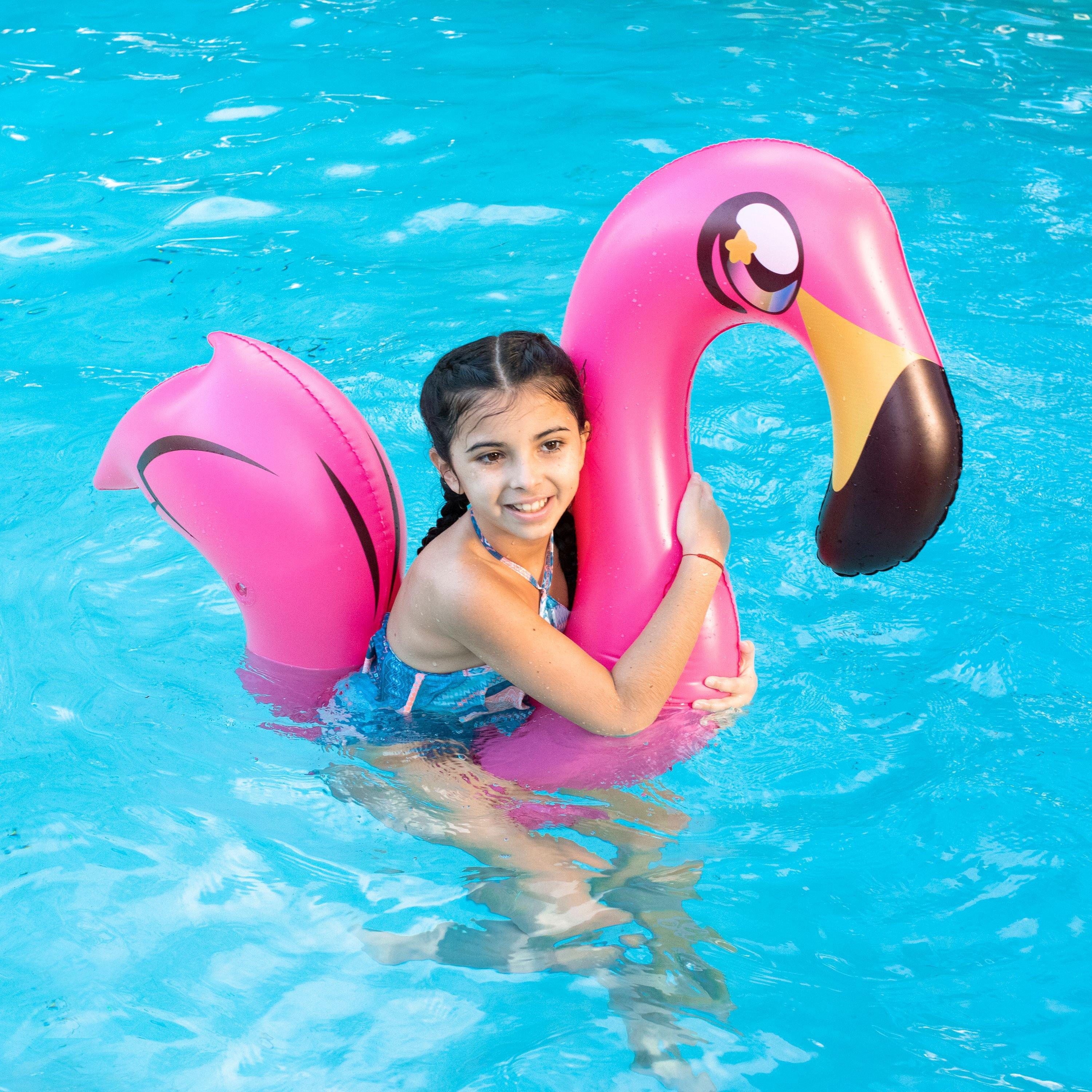 Pool Candy  Flamingo Ride-On Pool Noodle