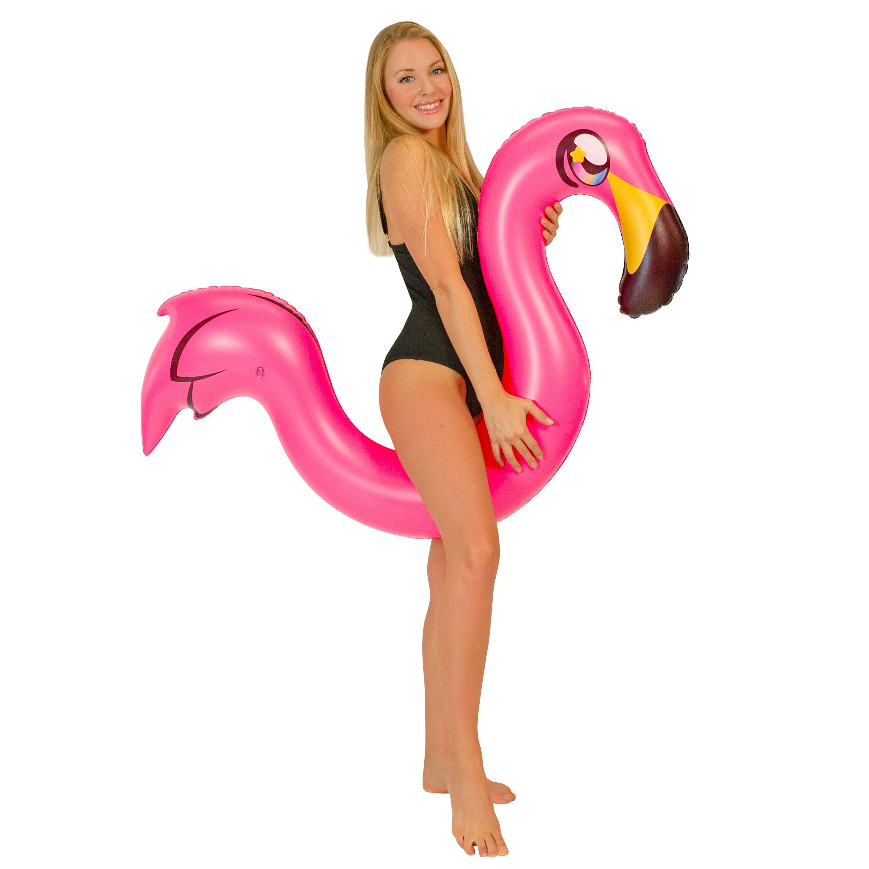 Flamingo Ride-On Pool Noodle