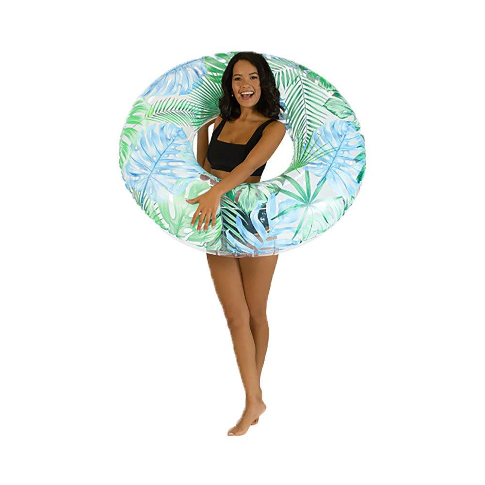 Pool Candy  48 POOL TUBE WITH PALM PRINT