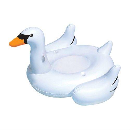 Inflatable Swan Float with Cup-Holders