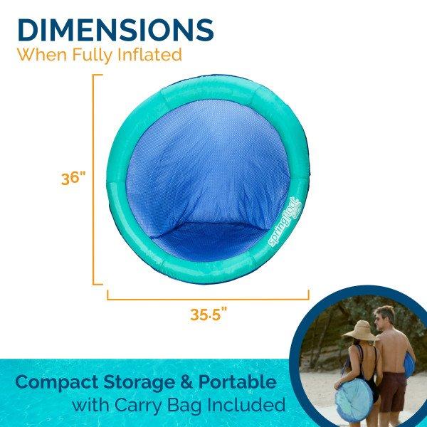 Swimways  Spring Float Papasan Aqua