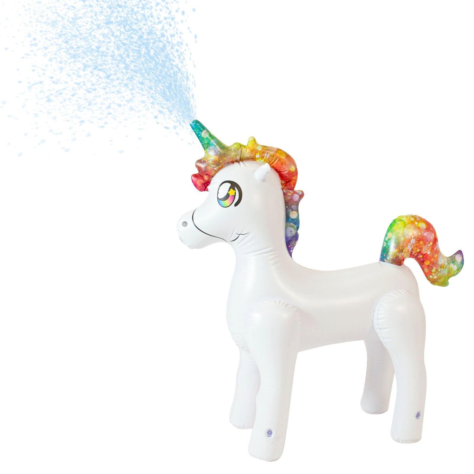 Pool Candy  Inflatable Jumbo Unicorn Sprinkler