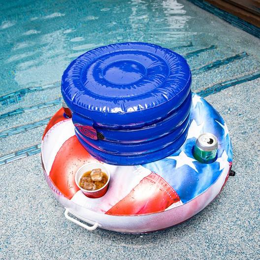 Pool Candy  Stars  Stripes Floating Drink Cooler