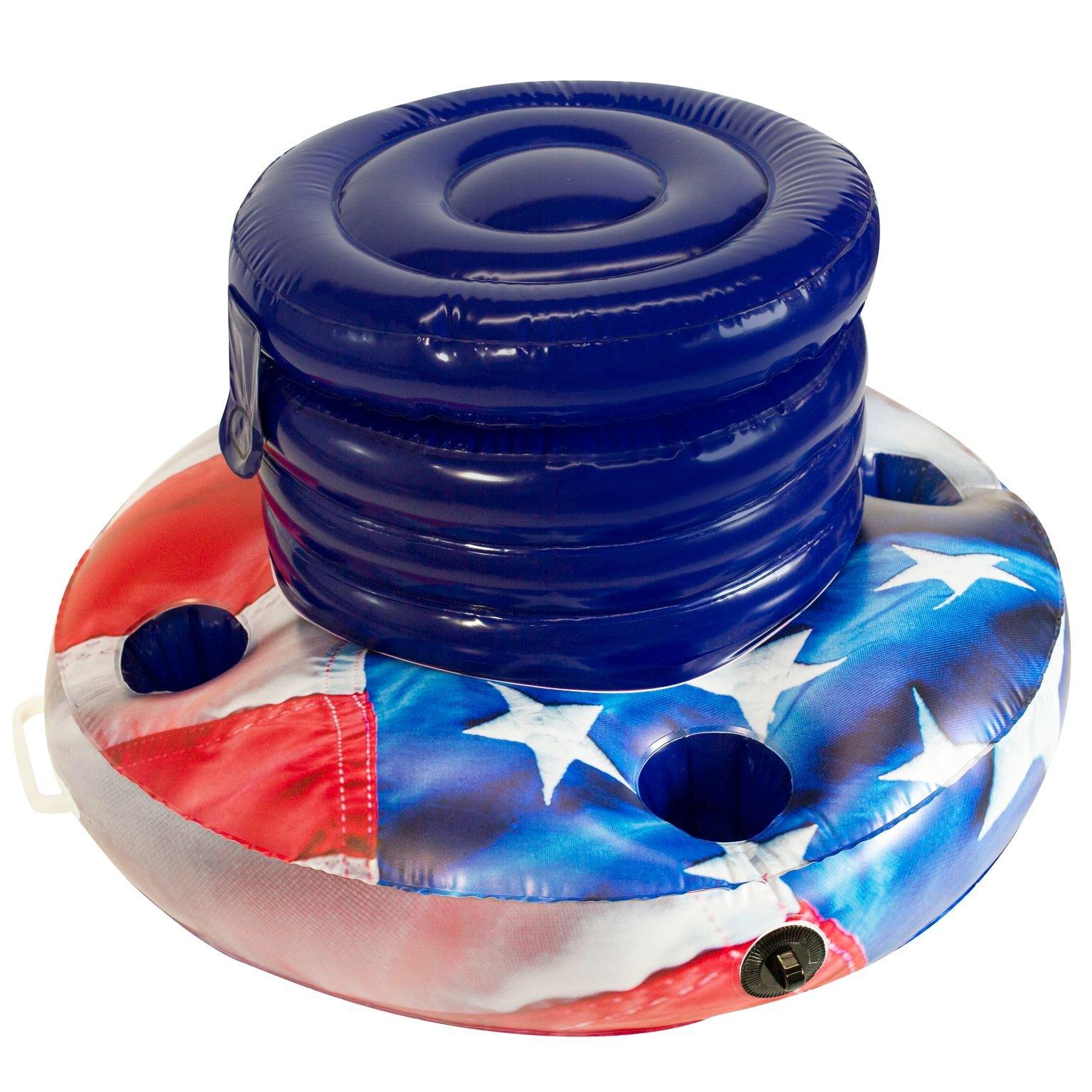 Pool Candy  Stars  Stripes Floating Drink Cooler