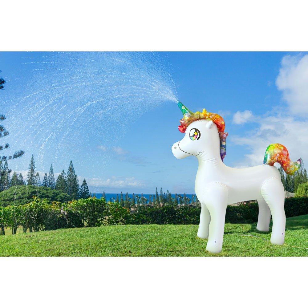 Pool Candy  Unicorn Giant 6 ft Inflatable Sprinkler