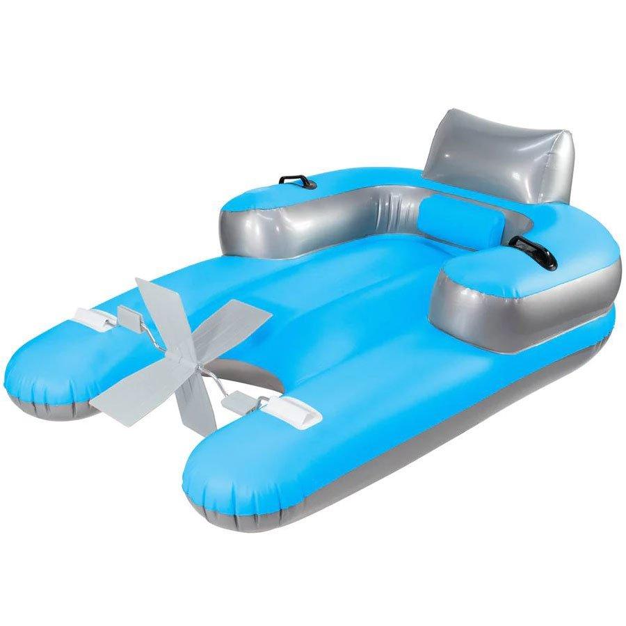 Pedal Runner Deluxe Foot Powered Pool Lounger
