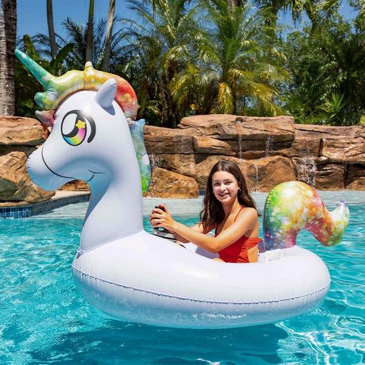Pool Candy  Unicorn Motorized Pool Float
