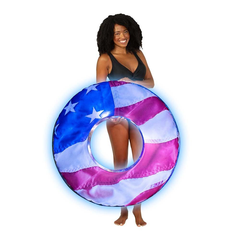 Stars & Stripes LED Pool Tube