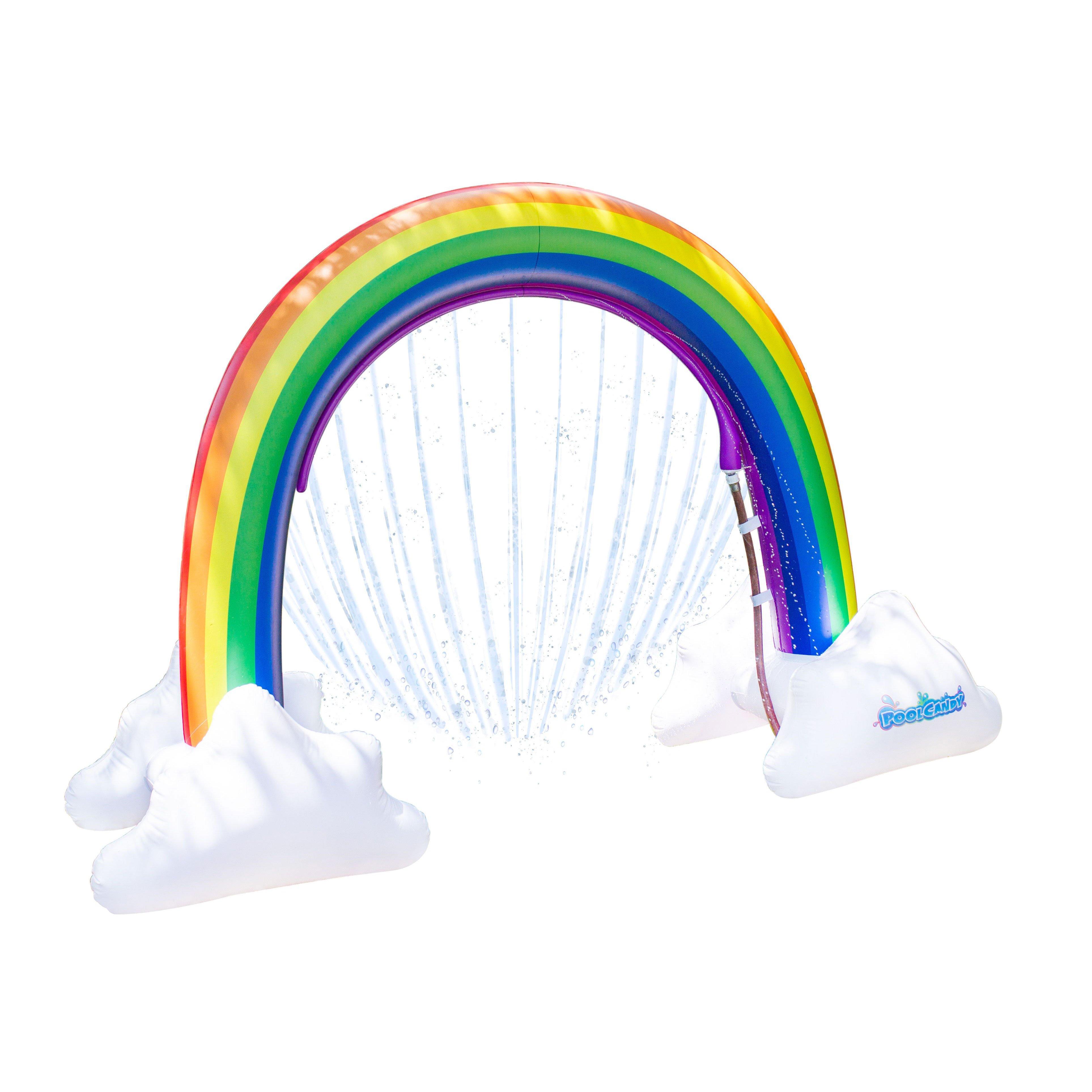 Pool Candy  Gigantic Inflatable Rainbow Sprinkler