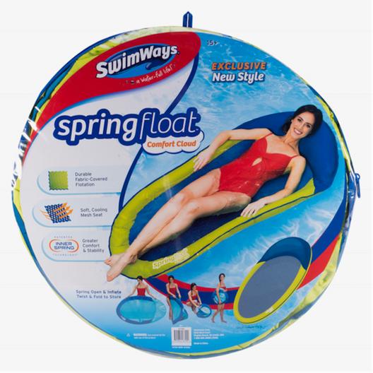Swimways  Spring Float Comfort Cloud Inflatable Lounger