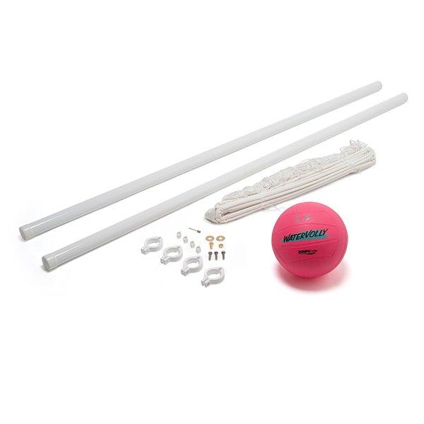 Dunn-Rite Products  DMV300 Provolly Regulation Size Pool Volleyball Set  Anchors Not Included