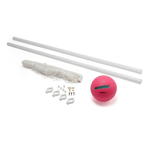 Dunn-Rite Products  DMV300 Provolly Regulation Size Pool Volleyball Set  Anchors Not Included