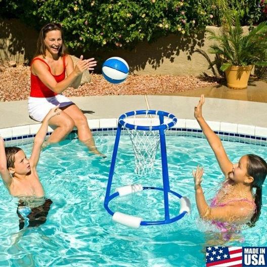 Dunn-Rite  Aqua Hoop Floating Pool Basketball Set
