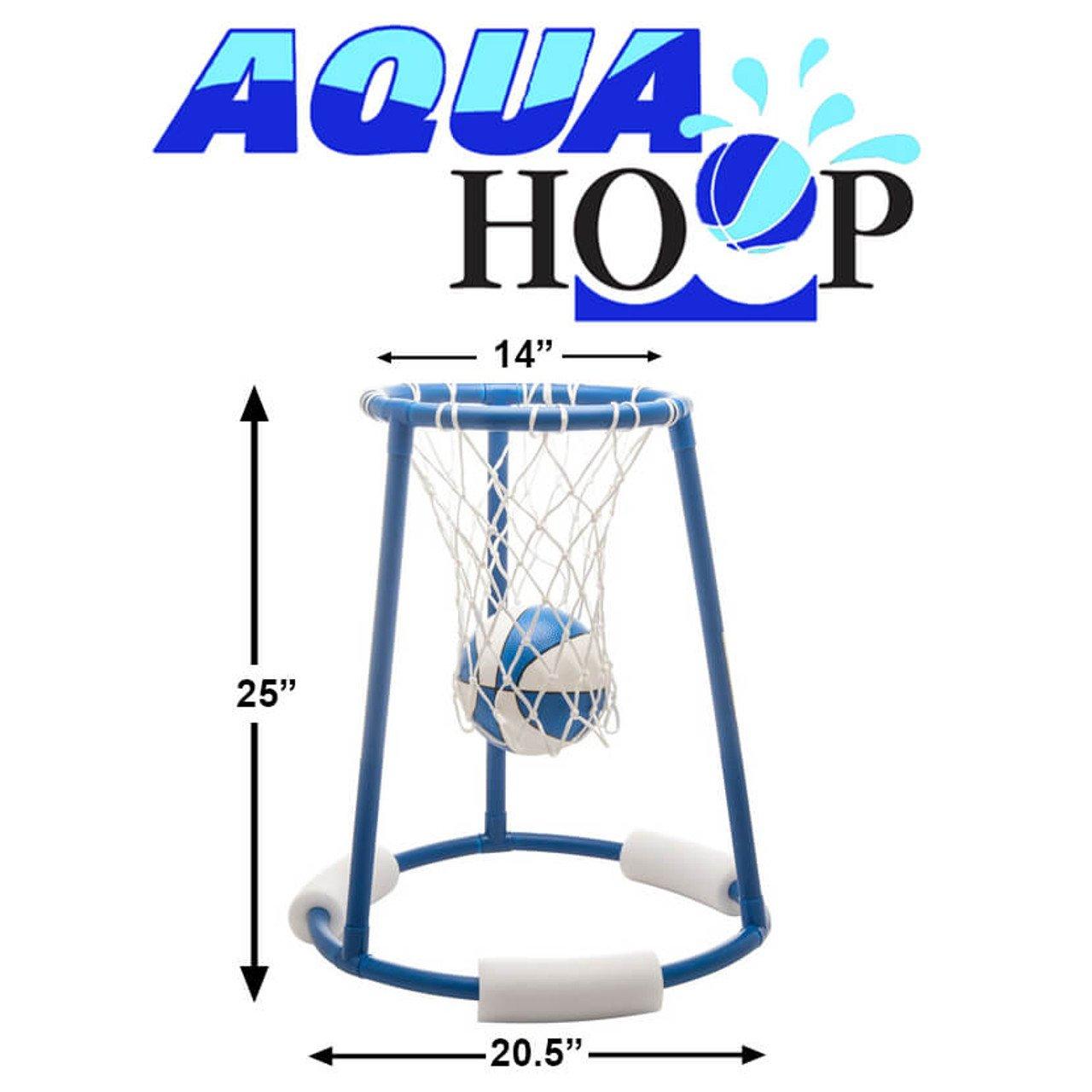 DunnRite Aqua Hoop Floating Pool Basketball Set Leslie's Pool Supplies