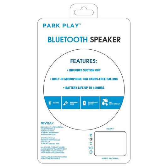 Park Play  Mini Bluetooth Speaker
