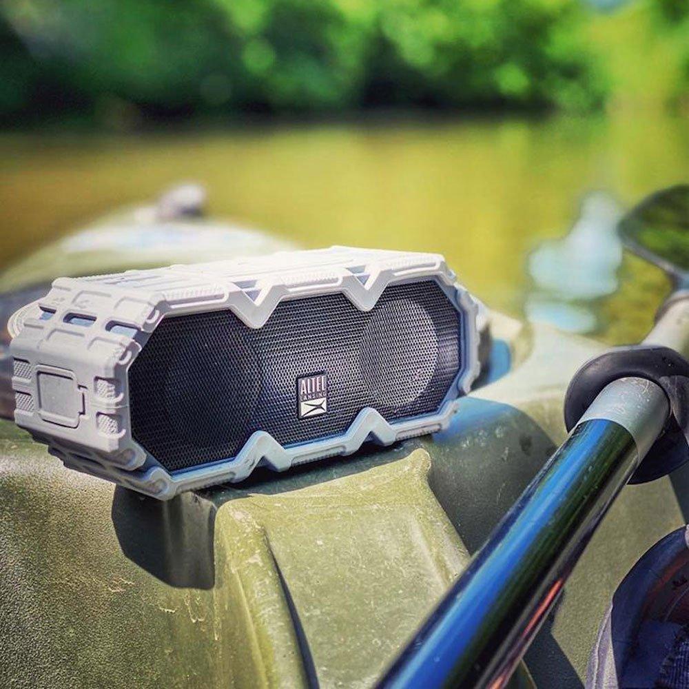 Altec Lansing  LifeJacket Jolt with Lights Bluetooth Speaker Graphite Grey