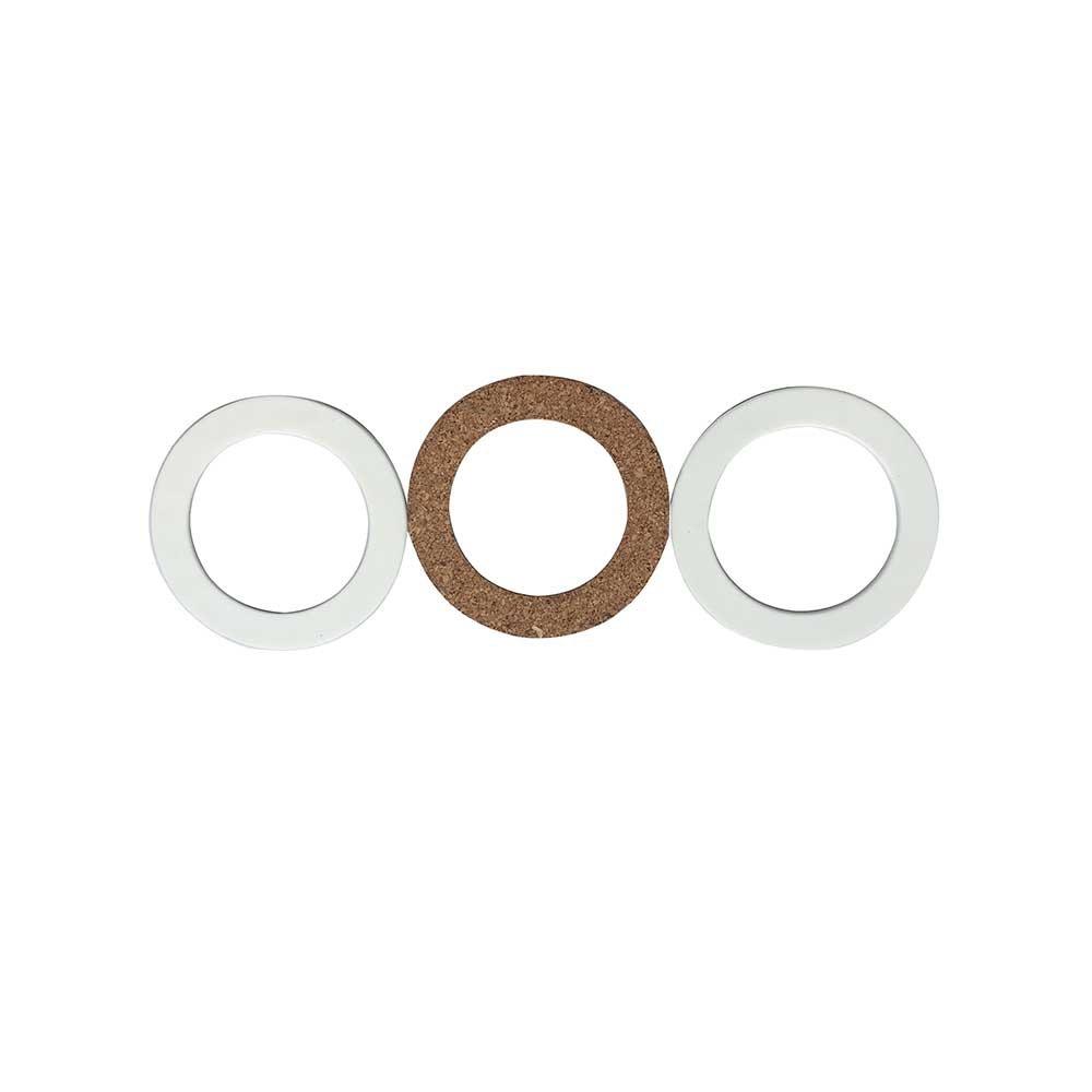 Right Fit  Replacement Above Ground Inlet Fitting Gasket Set