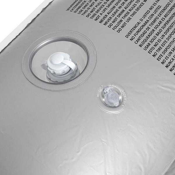 Tanning Bed Swimming Pool Lounger with FREE Air Pump