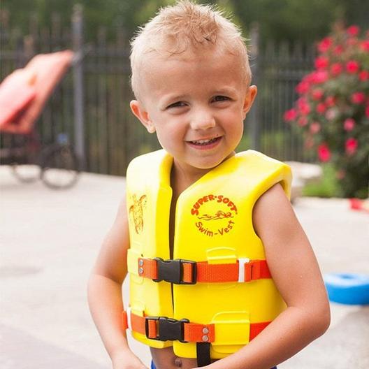 Supersoft Life Vest with Leg Strap X-Small  Kool Lime Green
