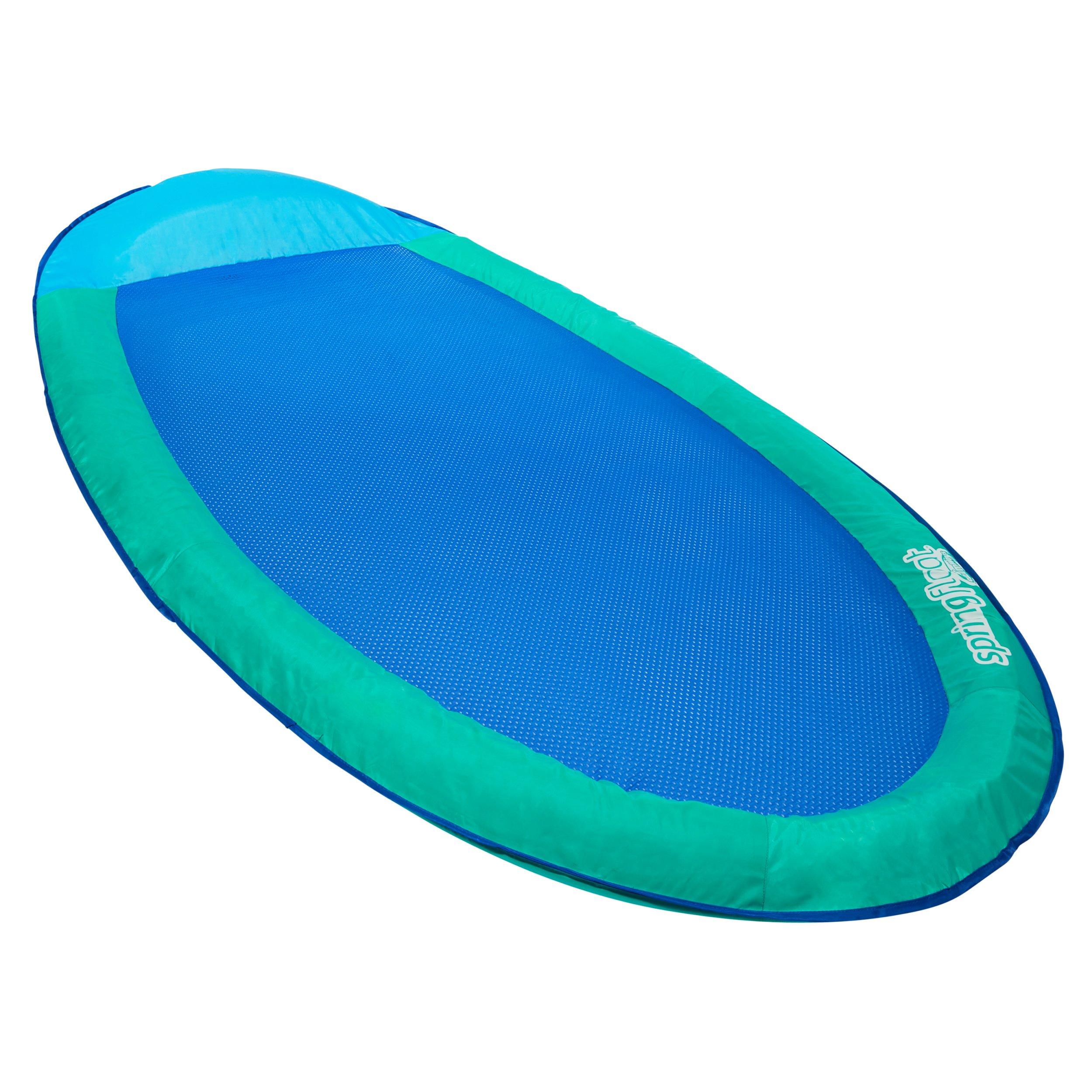 Swimways  Spring Float Solid Aqua