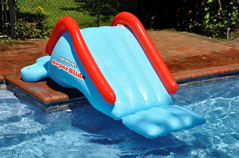 inflatable pools with slide