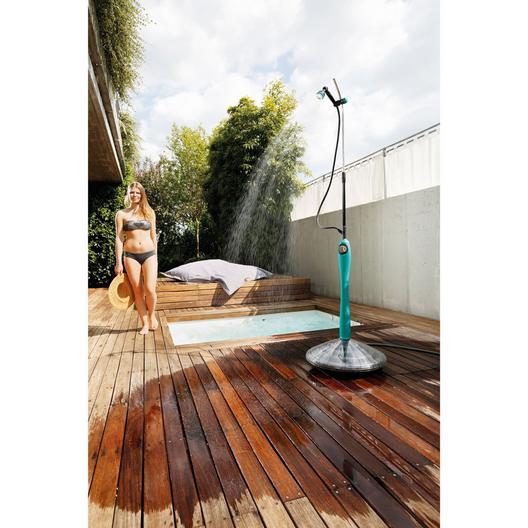 GF Garden  Sunny Solar Shower Premium Blue