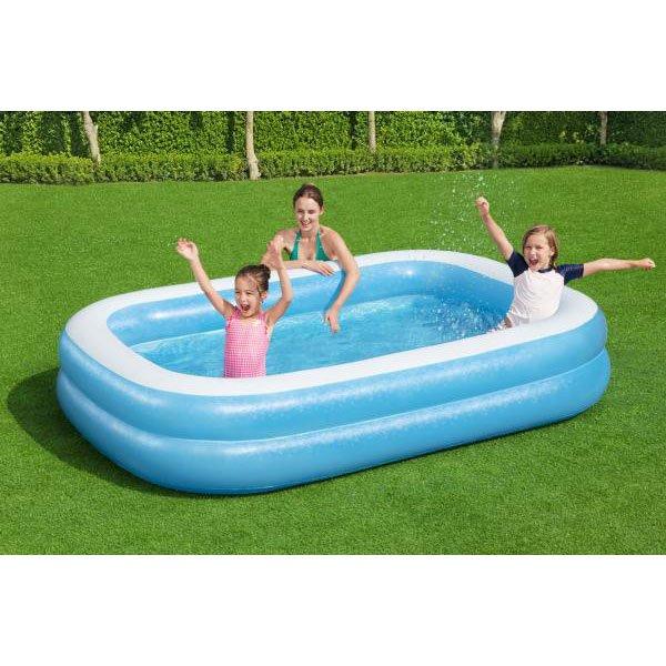 Bestway  H2OGO Blue Rectangular Inflatable Pool