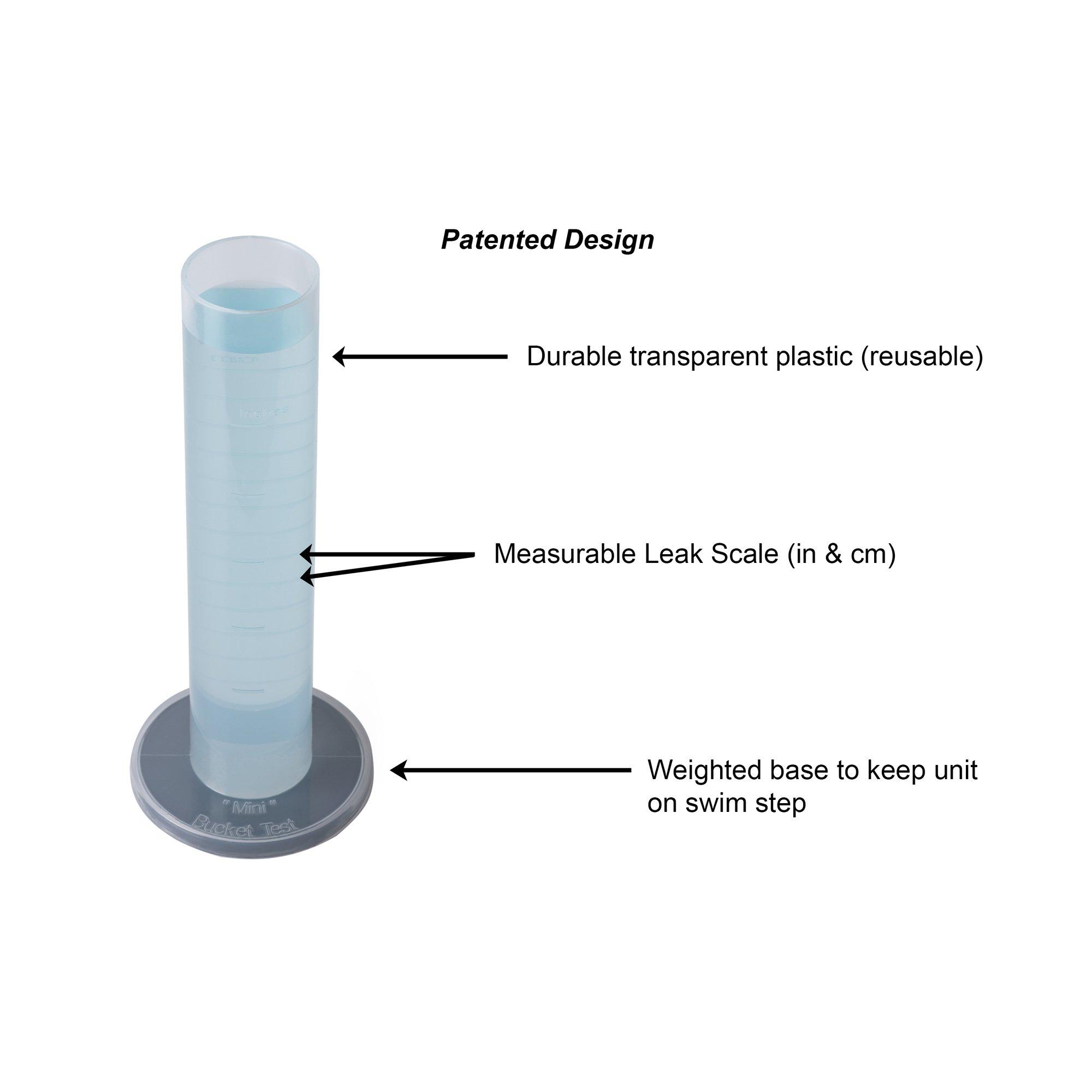 Mini Bucket Test  Pool Leak Detector