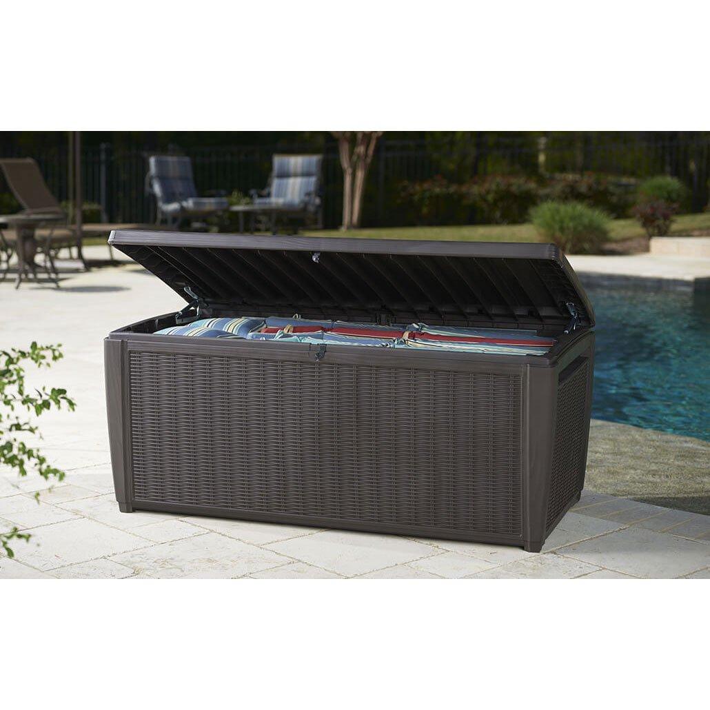 Keter  Sumatra Brown 135 Gallon Deck Box