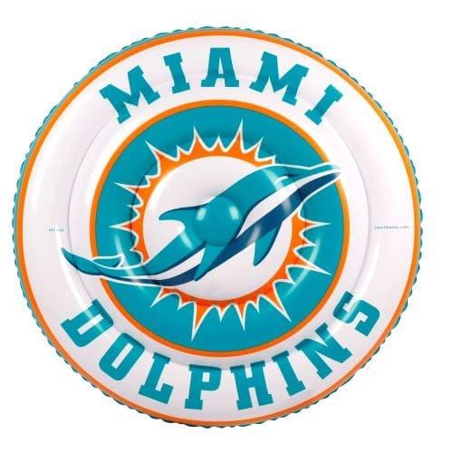 BT Swim Miami Dolphins 60in Inflatable Island Pool Float Leslie's
