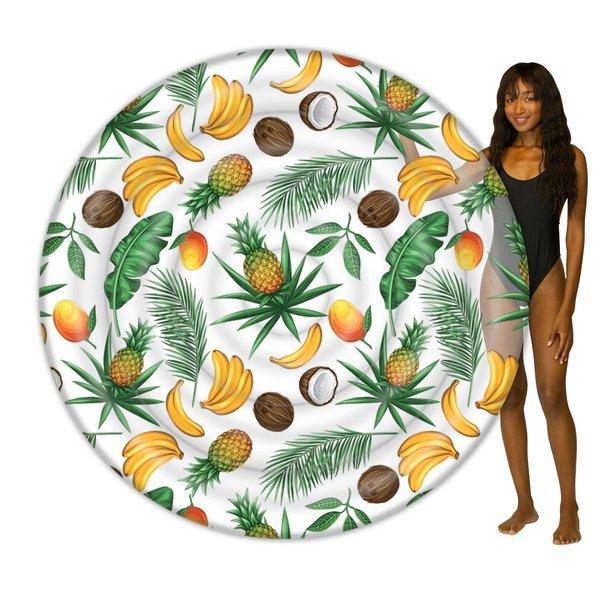 Pool Candy  Tropical Fruit Island Pool Float