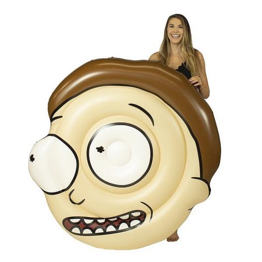 Rick and Morty Head Pool Float