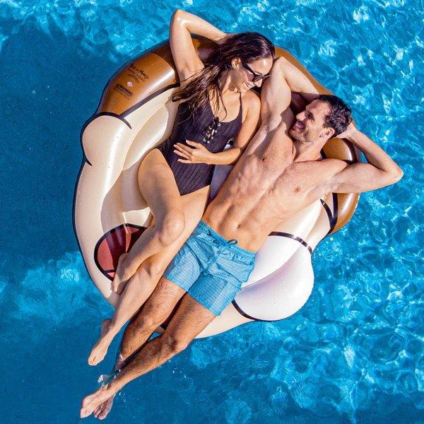 Rick and Morty Head Pool Float