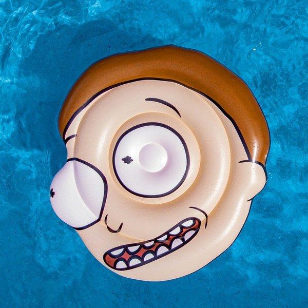 Rick and Morty Head Pool Float
