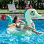 Seahorse Glitter Pool Float with Drink Holder