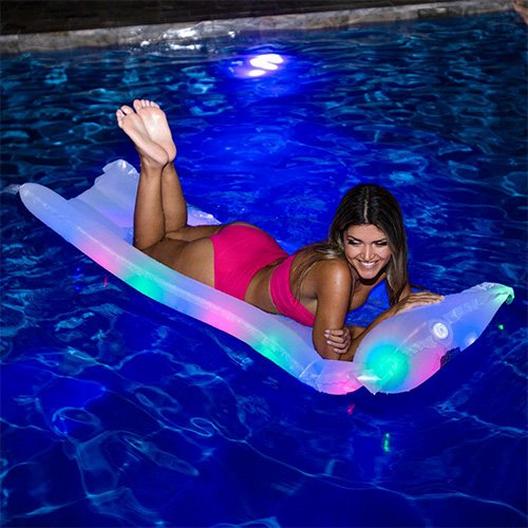 Pool Candy  PC4151MU 72 inch Illuminated Pillow Raft