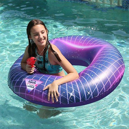 Pool Candy  PC2740LAS Aqua Laser Sound FX Pool Float 40 inch