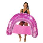 Pool Candy  Orchid Glitter Inflatable Sun Chair