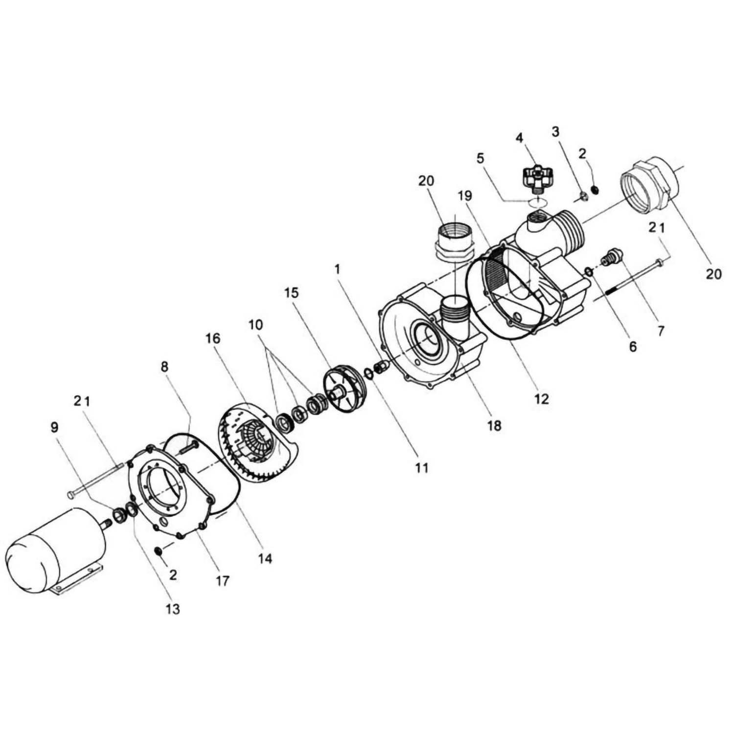 Speck 21-80 GS Pool Pump Parts