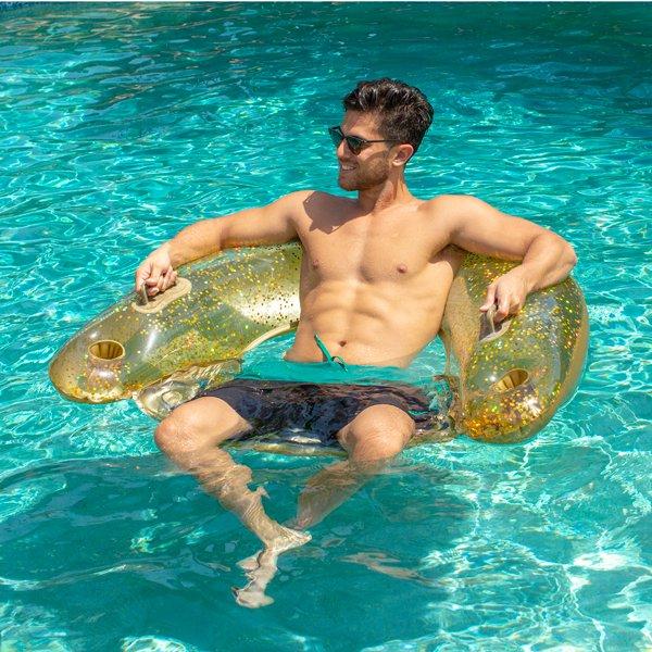 Pool Candy Glitter Sun Chair